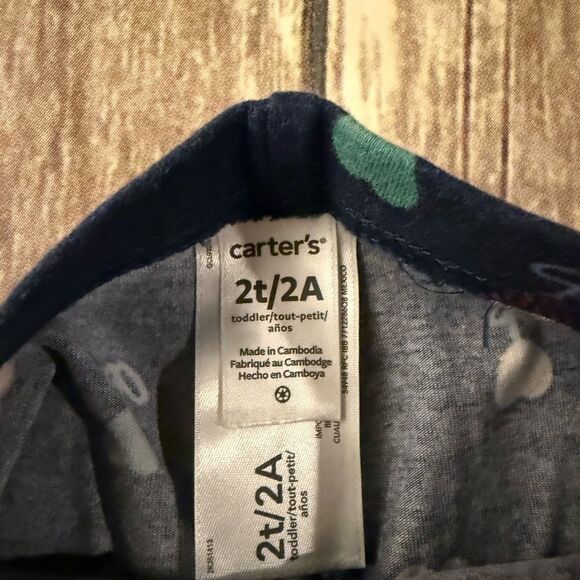 Kids Heart Patterned Capri Leggings - Picture 2 of 2